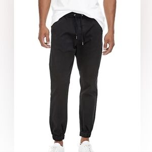NWT Jack and Jones Vega Lane 252 Anti Fit Black Joggers